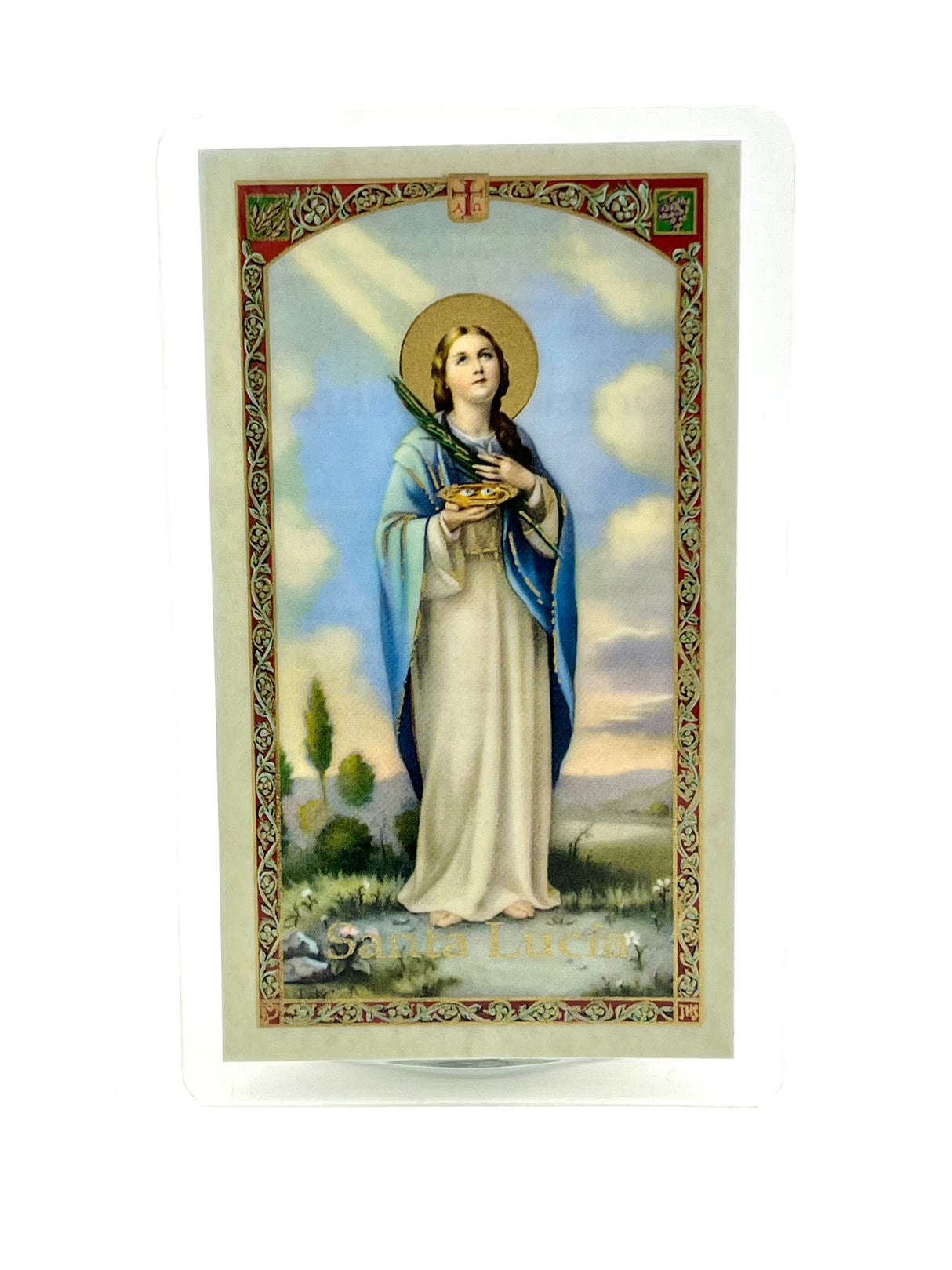 Estampa de Santa Lucia