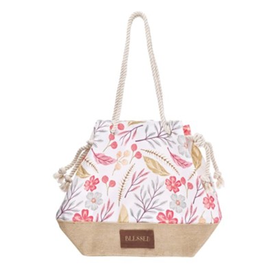 Blessed Floral Tote