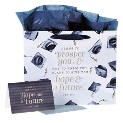 Graduation Gift Bag, Large, with card
