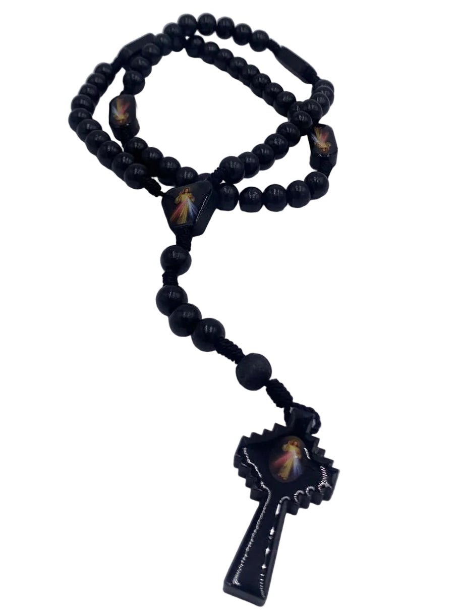 ROSARIO DE MADERA : DIVINA MISERICORDIA