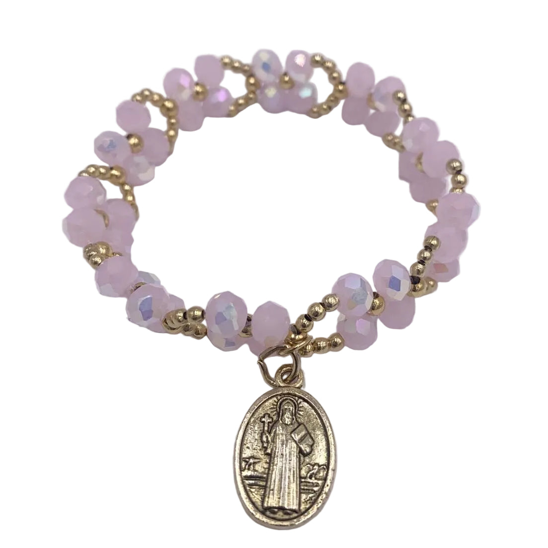 ST BENEDICT FLOWER BRACELETS