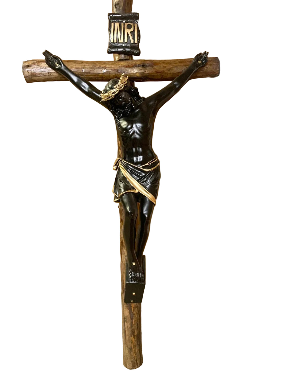 CRISTO NEGRO TRONCO #48