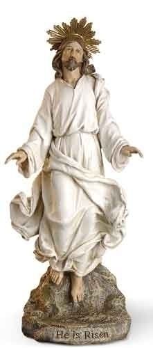 12"H CHRIST IS RISEN FIGURE-12" D6-R