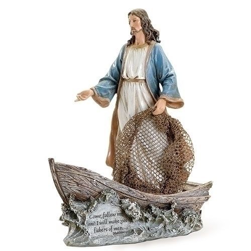 11.25"H CHRIST THE FISHERMAN-11.25"