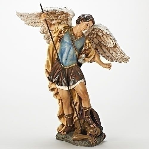 18.75"H ST MICHAEL FIGURE-18.75" G-1R