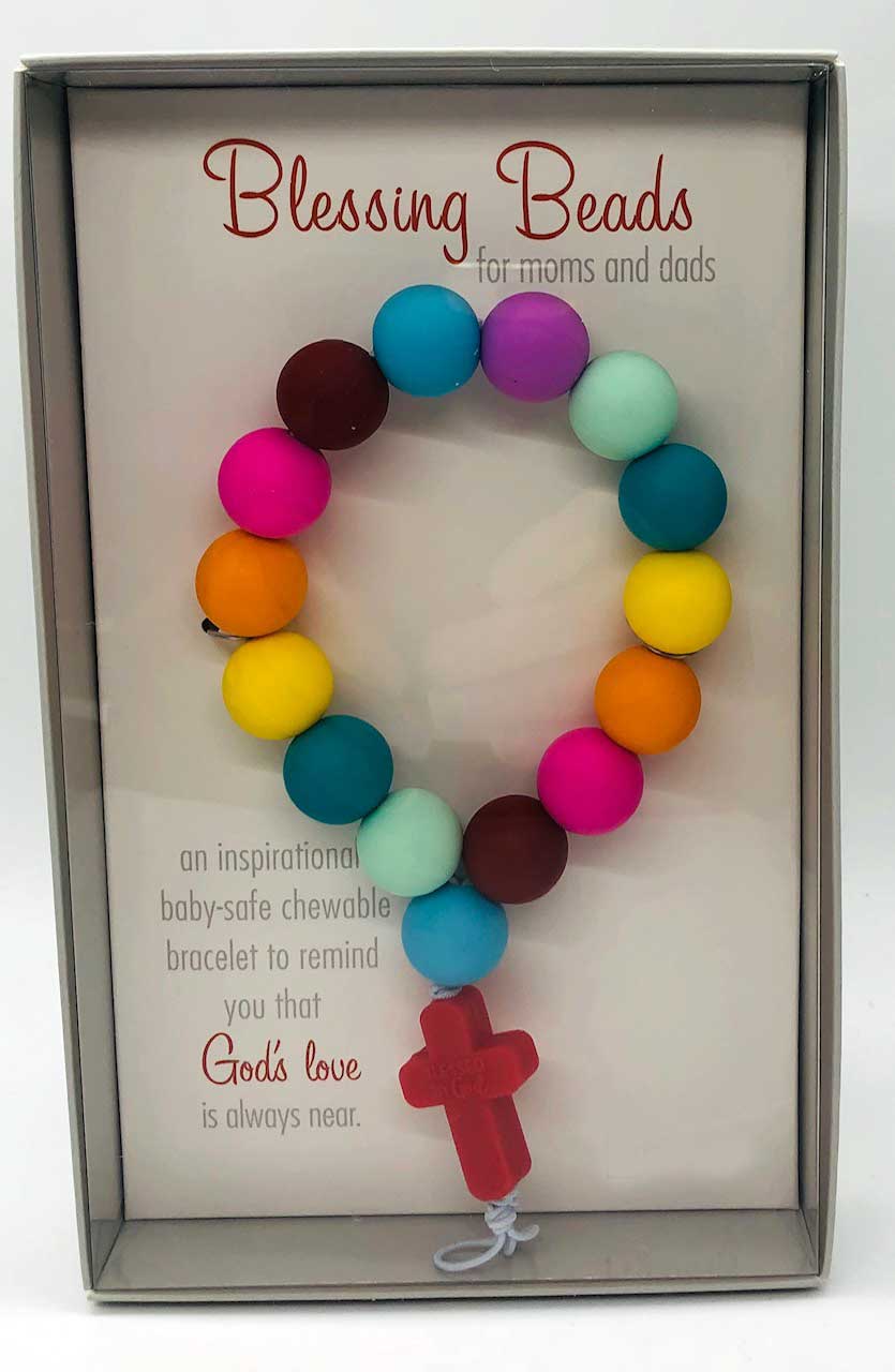 BABY-SAFE  CHEWABLE ROSARY BLESSING BEADS