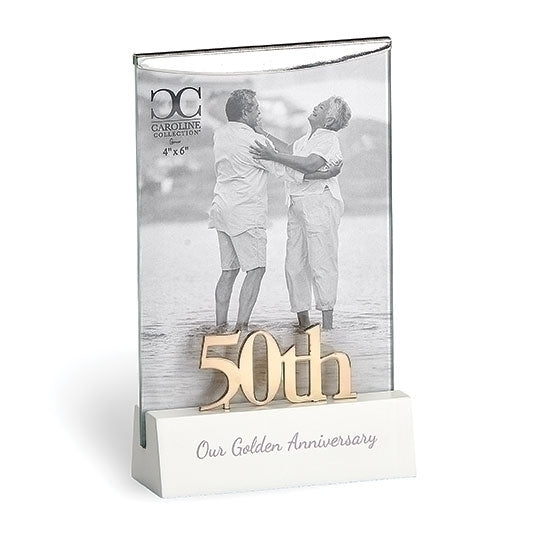 6.75"H 50TH ANNIVERSARY FRAME E-3R