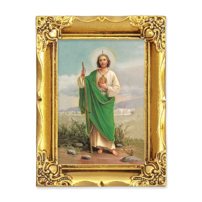 4 1/2" x 3 1/2" Antique Gold Frame with a 2 1/2" x 3 1/2"