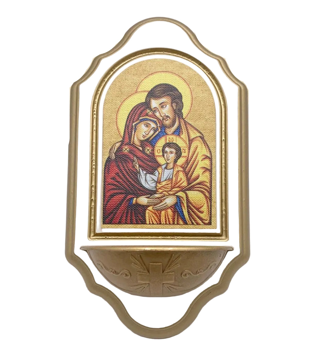 6" HOLY FAMILY HOLY WATER FONT