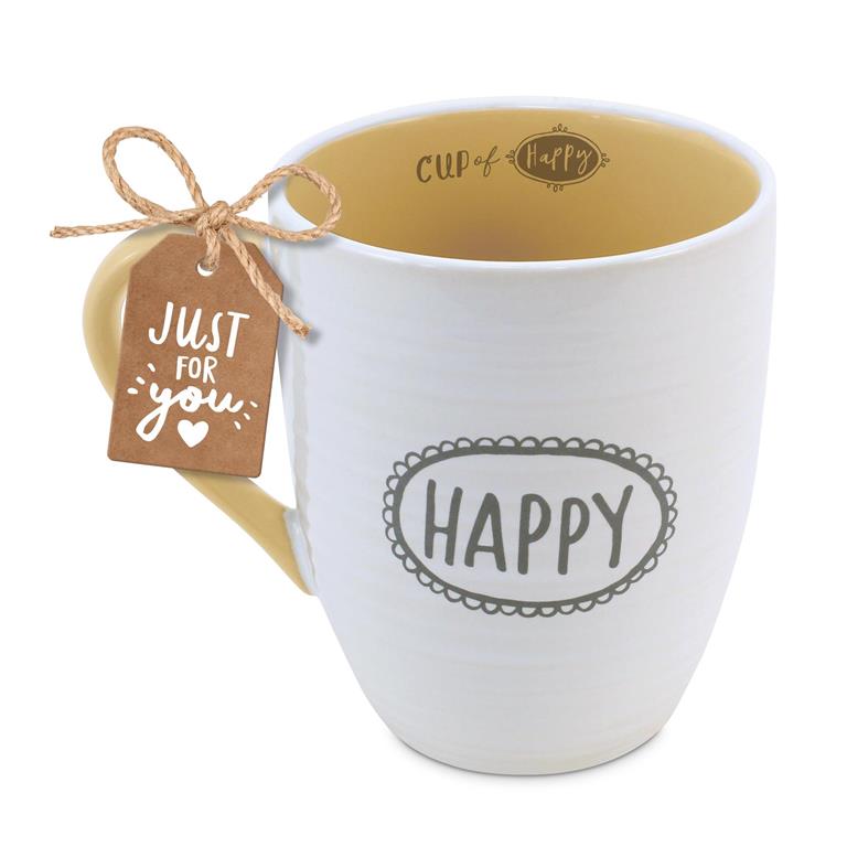 COFFEE CUP SCRIPTURE INK HAPPY 14OZ