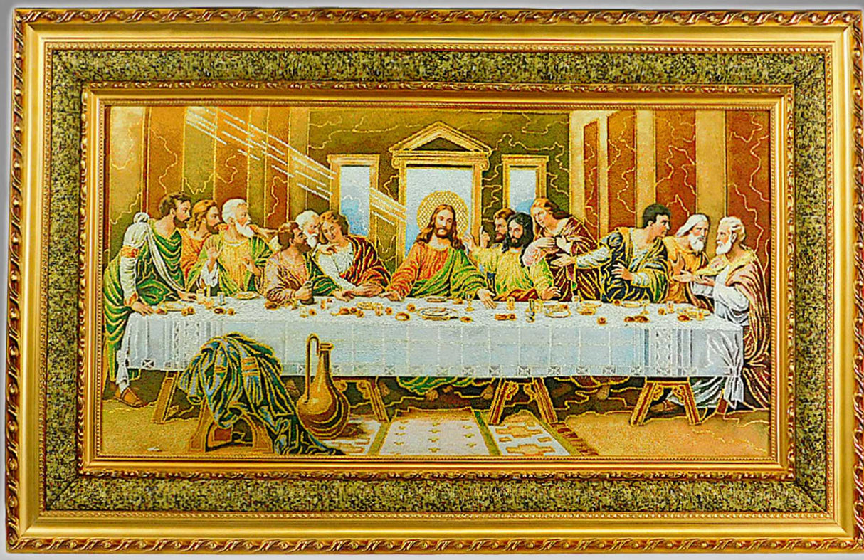 Last Supper Tapestry 23X39