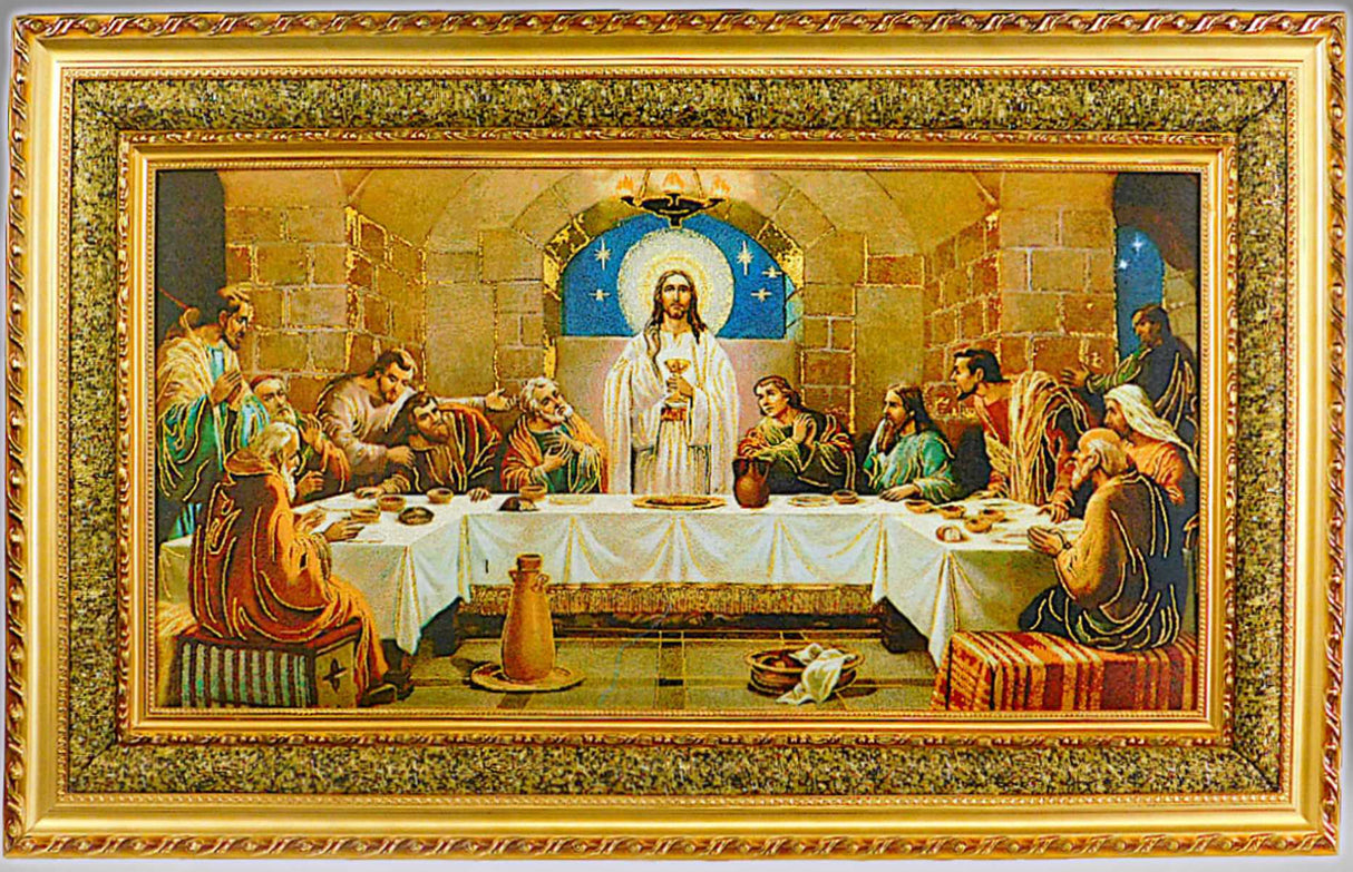 Last Supper Tapestry 23X39