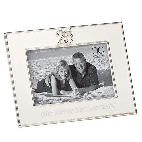 6.75"H 25 ANNIVERSARY FRAME