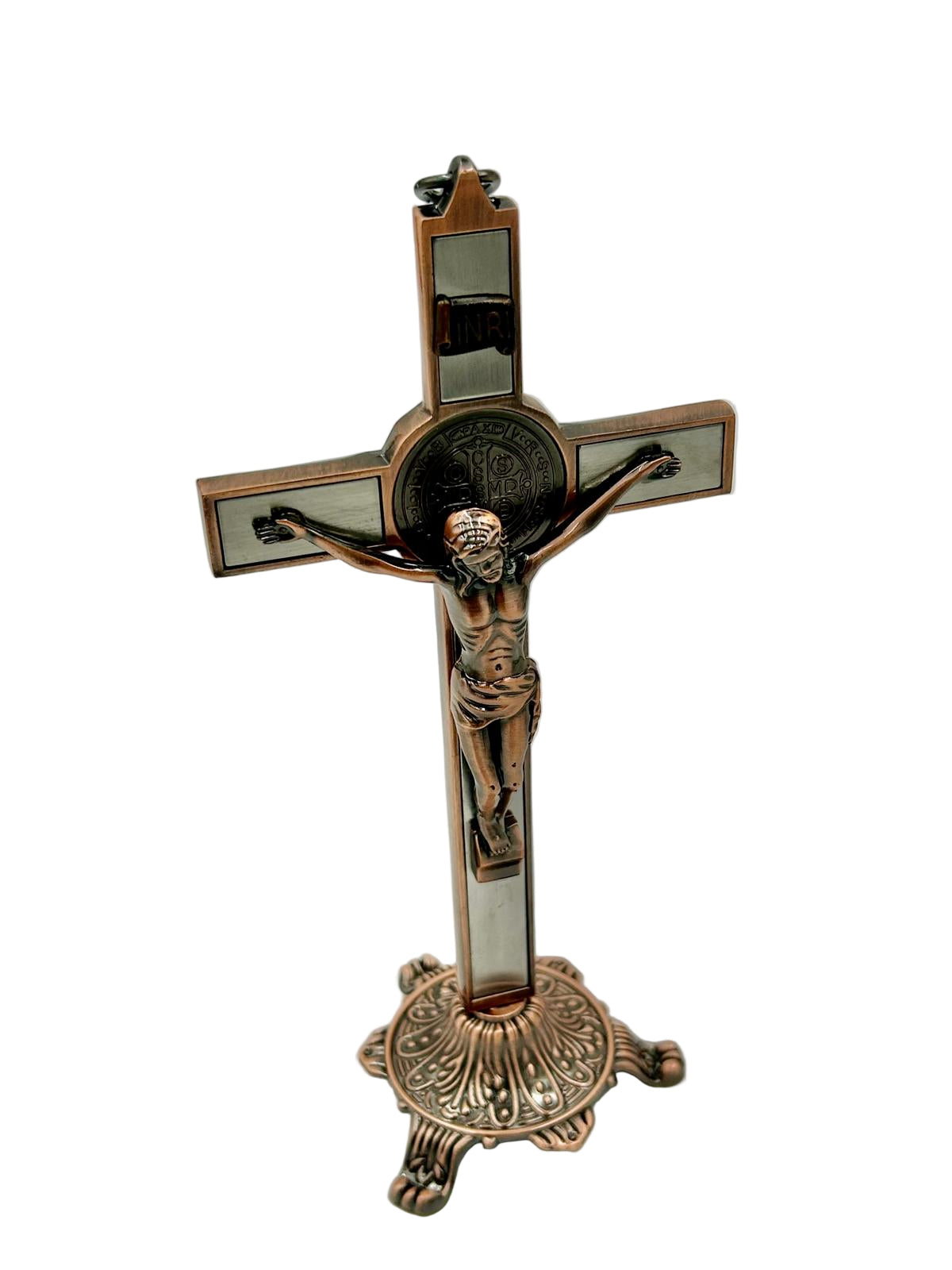 SAINT BENEDICT CRUCIFIX (REMOVABLE BASE) 8″ C3-C