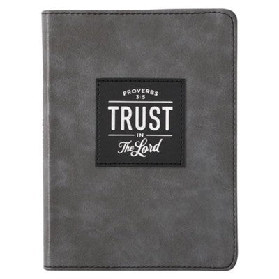 Trust In The Lord Faux Leather Journal