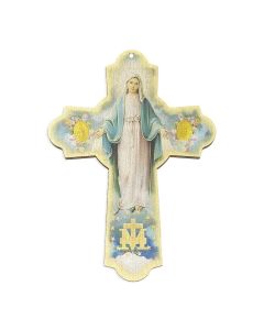 6"WOODEN WALL CROSS