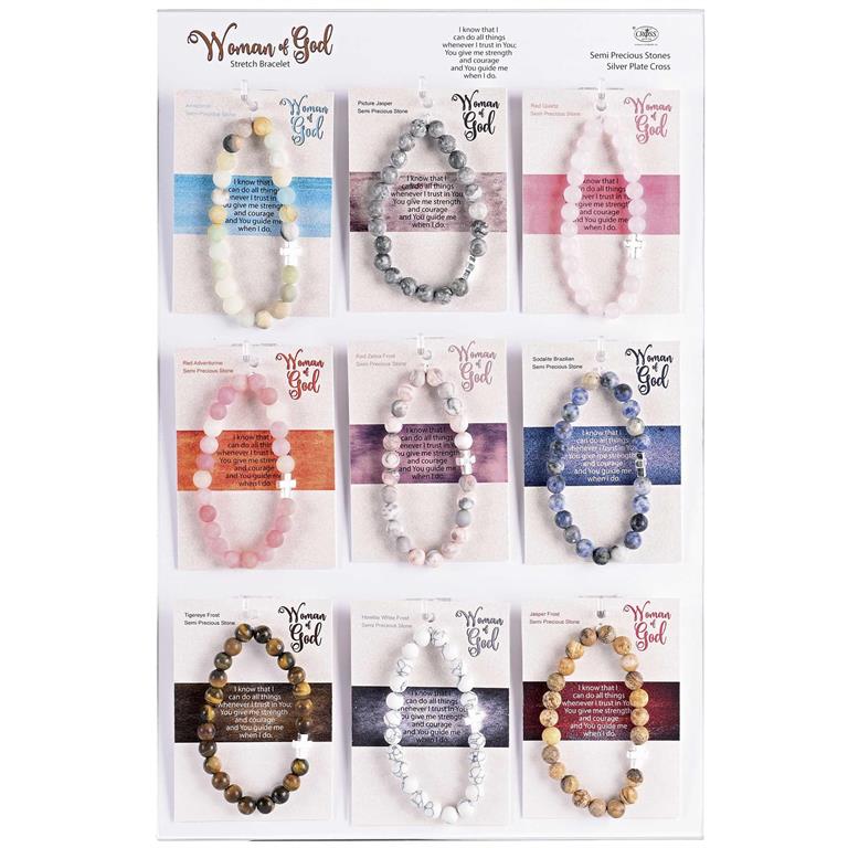 ASSORTMENT WOMAN OF GOD BRACELETS