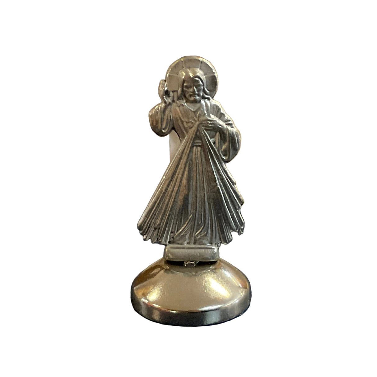 6" DIVINE MERCY METAL CAR MAGNET
