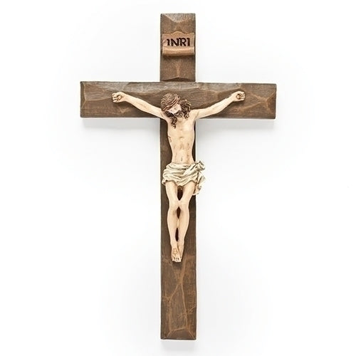 BEVELED WALL CRUCIFIX F2-R