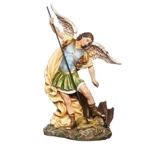 12"H ST MICHAEL FIGURE B3-R