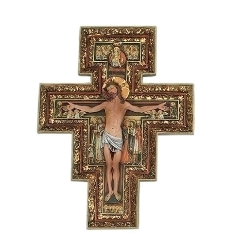 10.75"H SAN DAMIANO CROSS G2-R