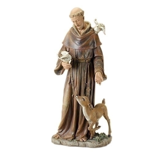36.5"H ST FRANCIS FIGURE-A0