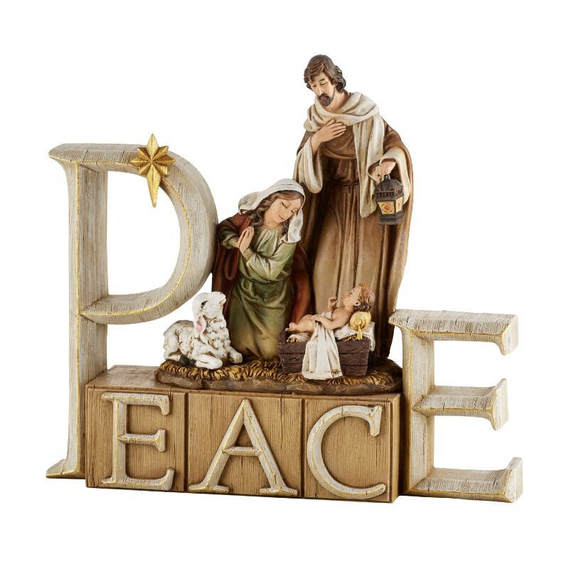 Peace Nativity Figure