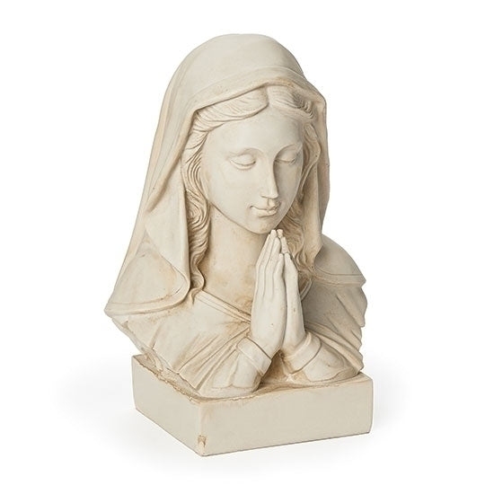 IVORY MADONNA BUST 7.75"H A-5