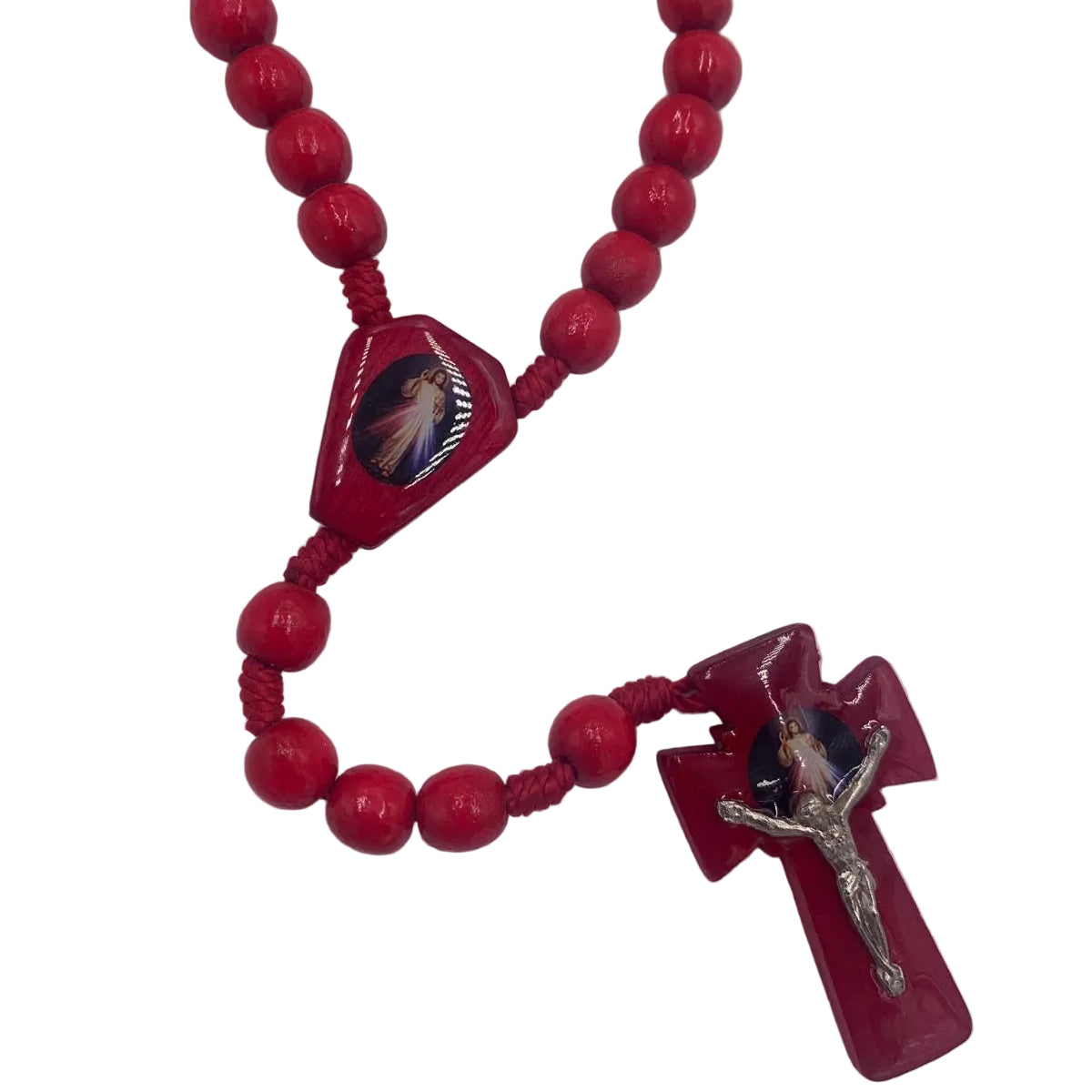 Red Wood Rosary