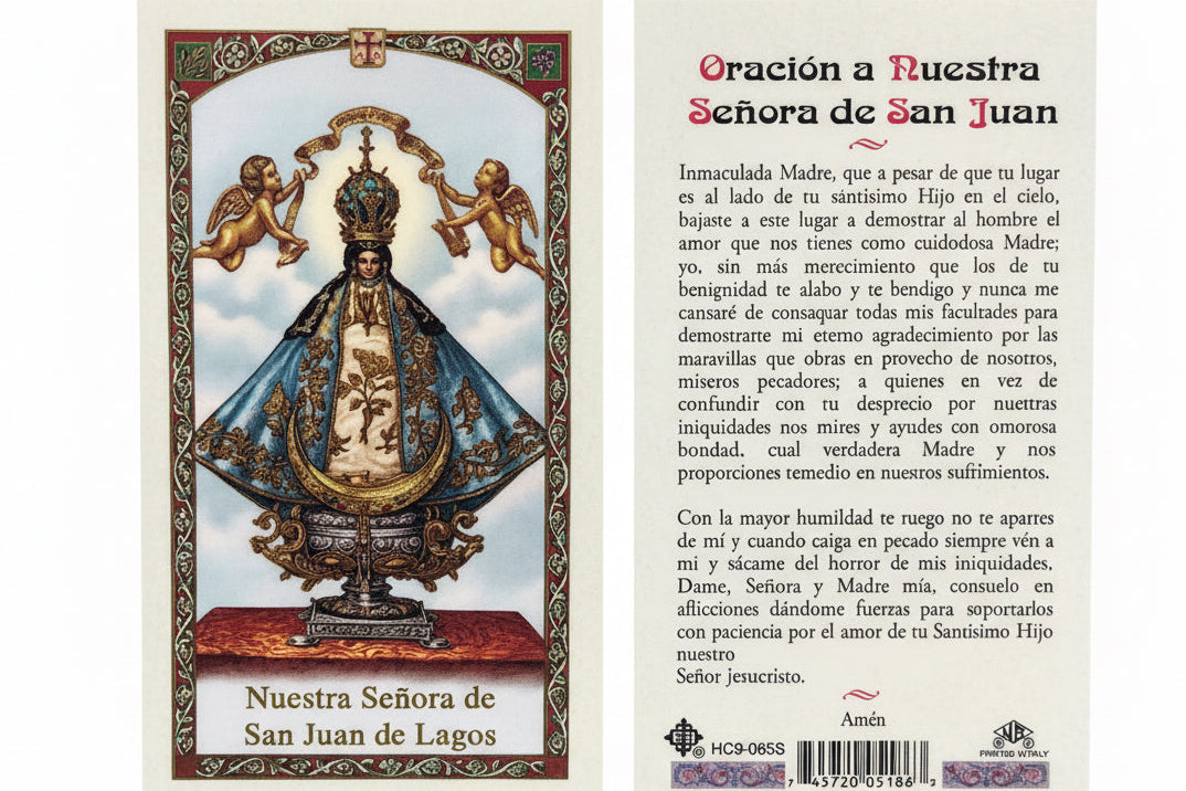 Oración a Nuestra Señora de San Juan