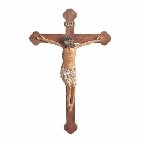 13.25"H CRUCIFIX OF ST. PETER A4