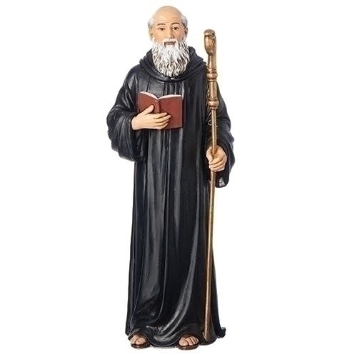 6.25"H ST BENEDICT FIGURE