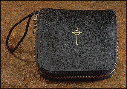 Medium Zipper Burse with Strap