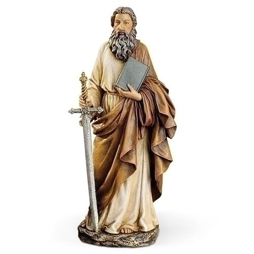 10.5"H ST PAUL W/BOOK FIGURE H2-R