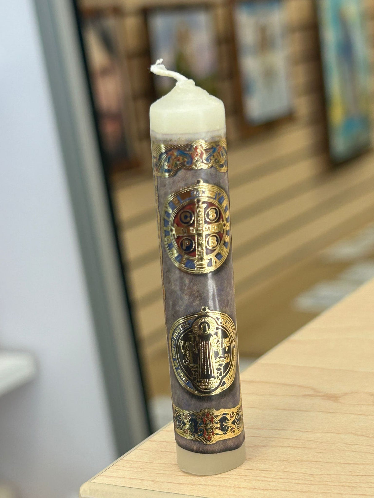 CANDELS 1.5 X 8 WITH RELIGIOUS IMAGES