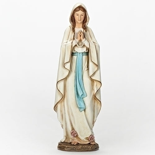 13.5"H OUR LADY OF LOURDES D-1