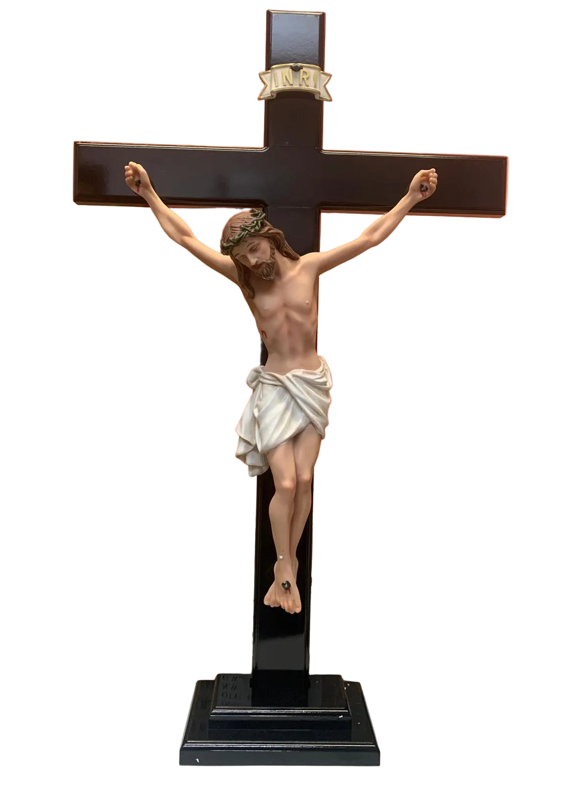36" CRUCIFIX WITH BASE H-4