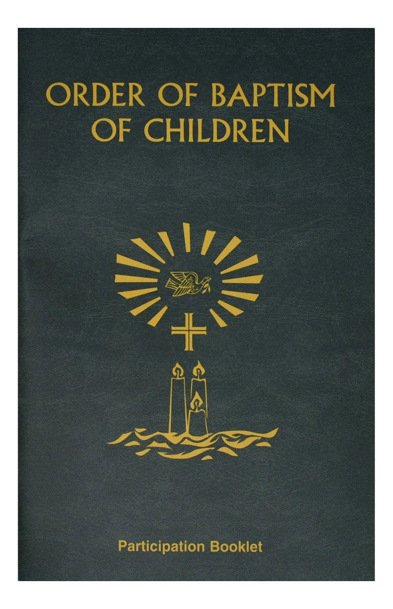 Order Of Baptism Of Children (Participation Booklet)