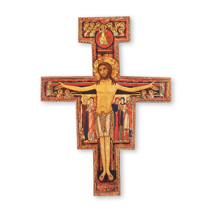 9" SAN DAMIANO CRUCIFIX C3