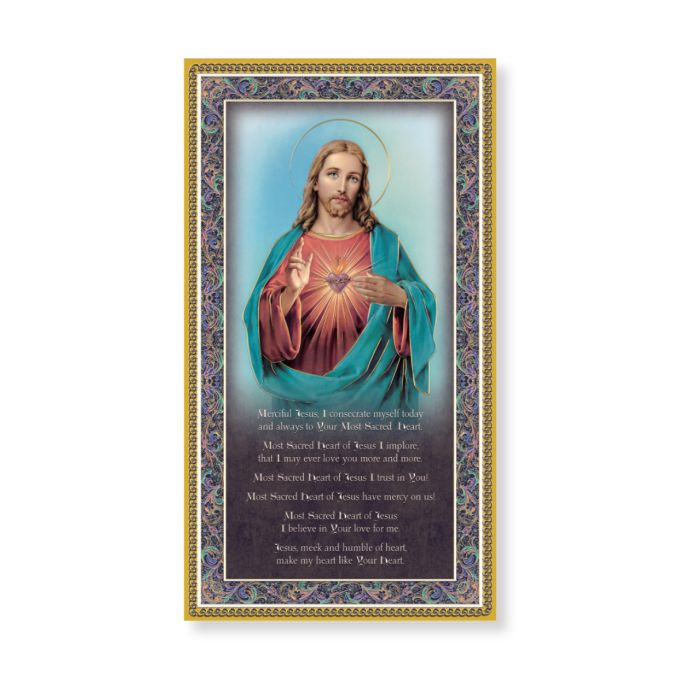 5"X9" Home Plaque with Prayer