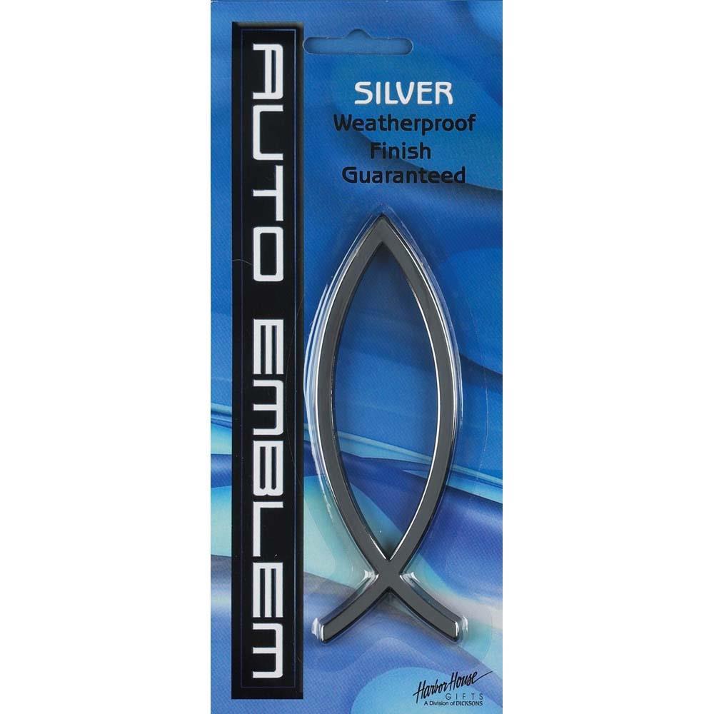 SILVER FISH AUTO EMBLEM