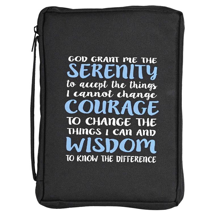BIBLE COVER SERENITY PRAYER MEDIUM