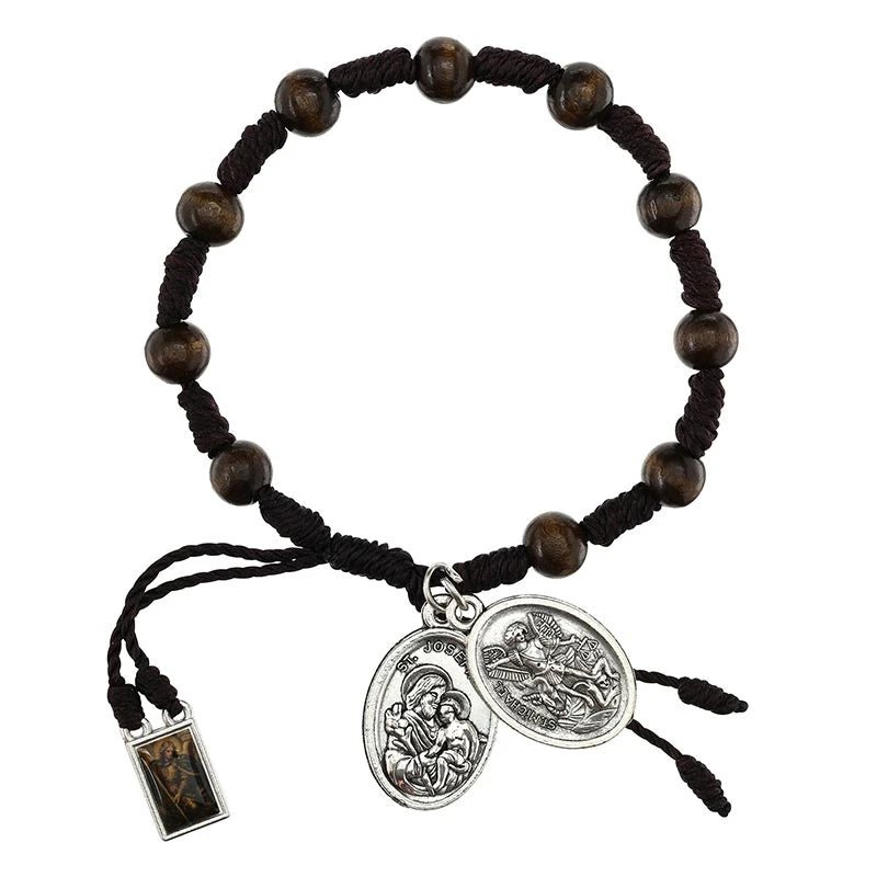 Saint Michael Rosary Bracelet