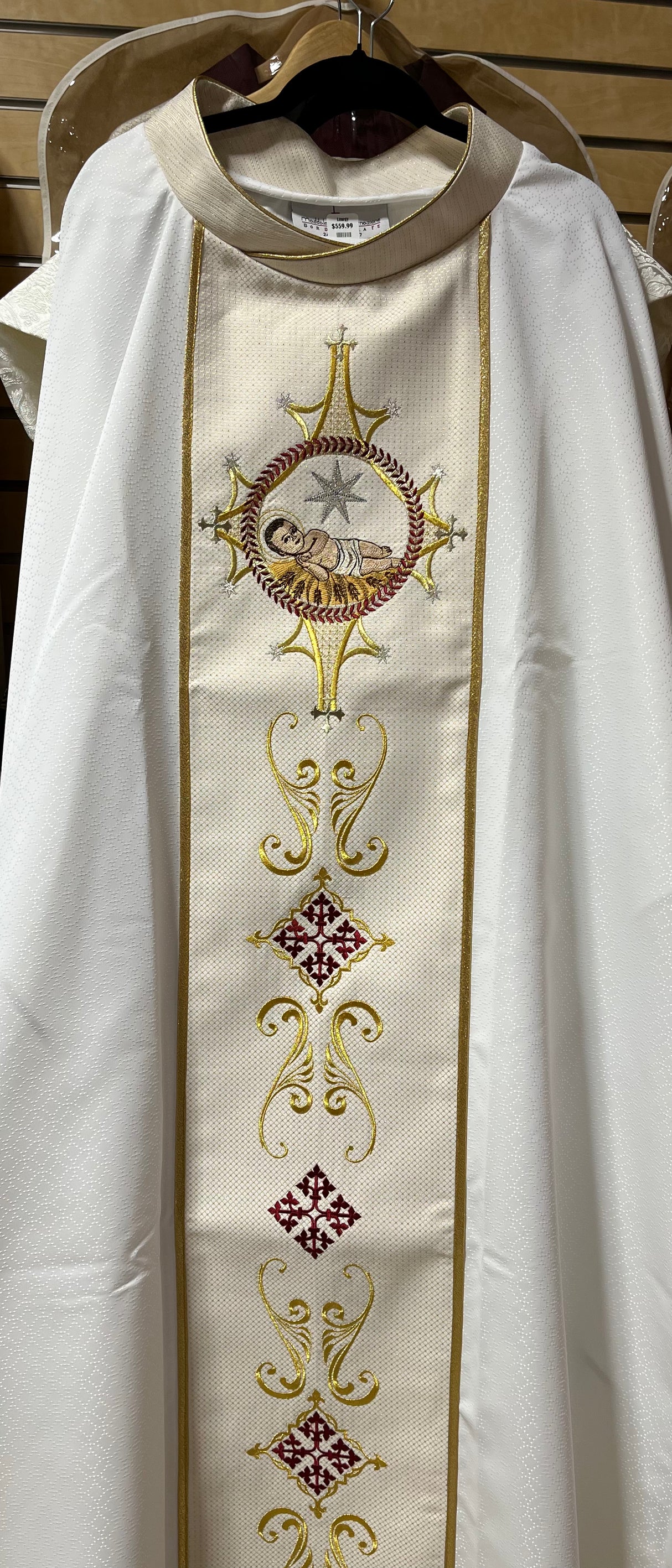 White Chasuble ( Baby Jesus)