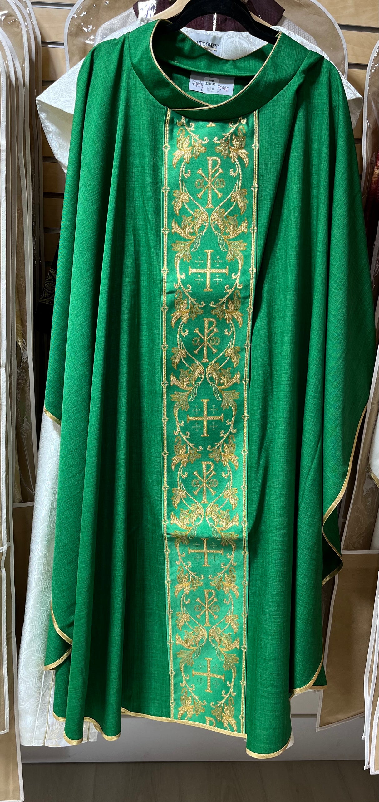 Green Chasuble (Golden Orphrey)