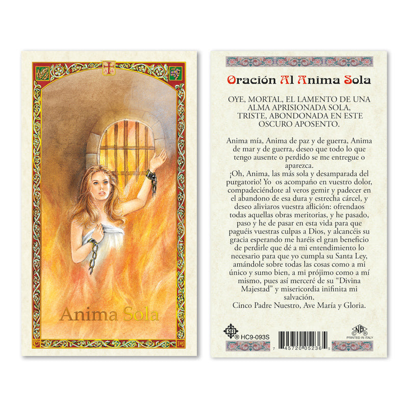 Anima Sola- Plastificada