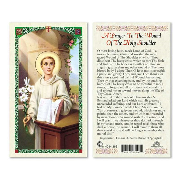 PRAYER TO THE SHOULDER WOUND OF JESUS