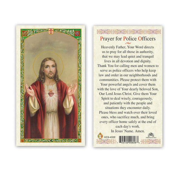 Prayer To The Sacred Heart Of Jesus Laminated Prayer Card