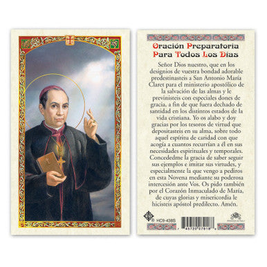 St. Anthony Mary Claret Orac Preparatorio Para Todos Los Dias