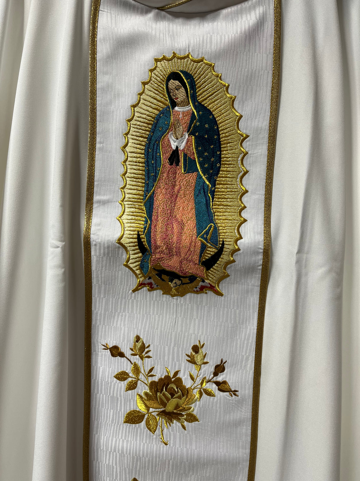 White Chasuble ( Virgen of Gpe)